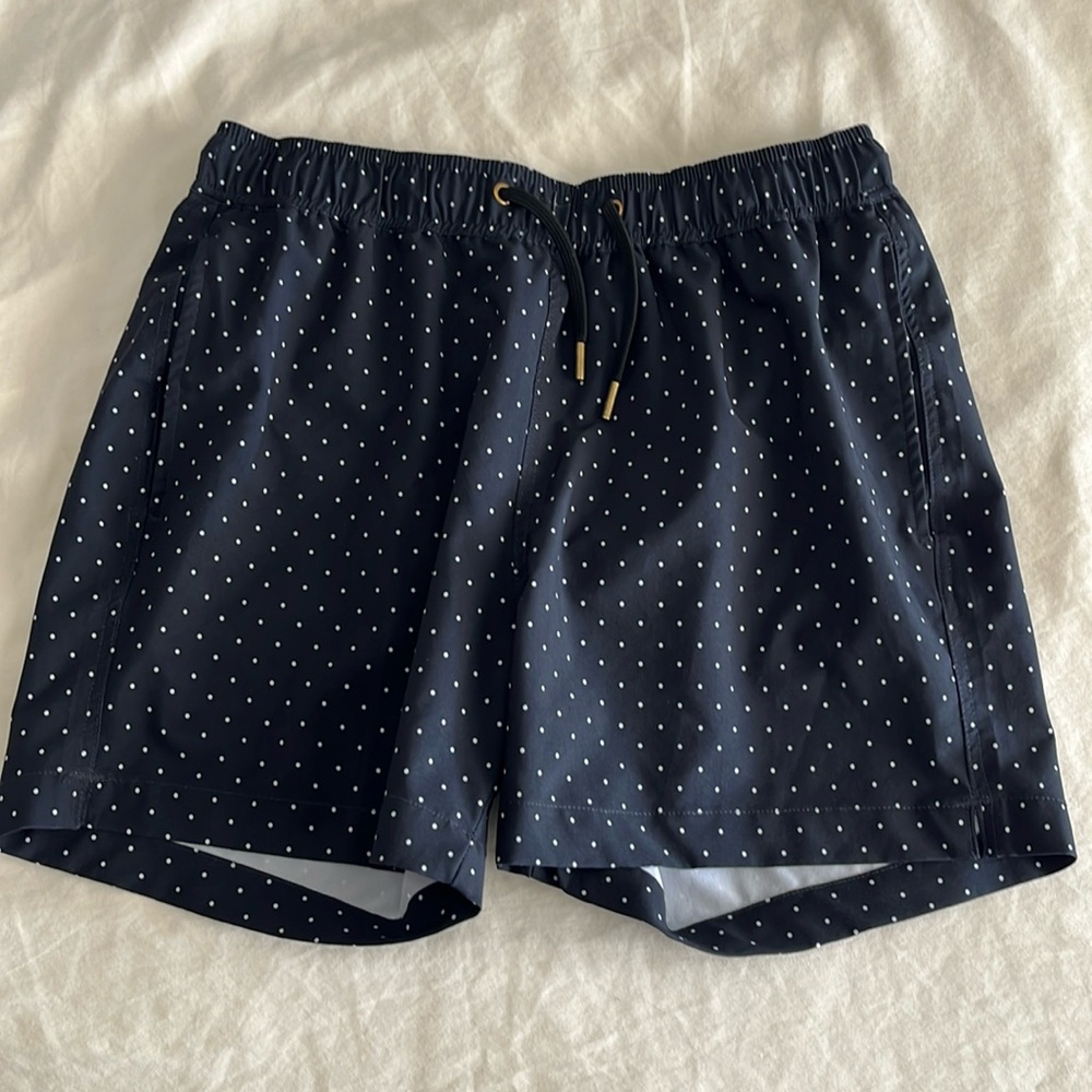 We wore what! Size small swim trunks with pockets